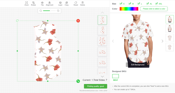 dropship print on demand